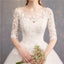 Manches longues Dentelle Robe de bal robes de mariée bon marché en ligne, robes de mariée bon marché, WD495