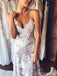 Sexy Backless Lace Mermaid vestidos de casamento on-line, vestidos de noiva exclusivos baratos, WD589