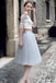 Σέξι Δύο Κομμάτια Από τον Ώμο Δαντέλα Short Homecoming Prom Φορέματα, Οικονομικά Σύντομο Κόμμα Χορό Γλυκό 16 Φορέματα, Τέλεια Homecoming Φορέματα Κοκτέιλ, CM362