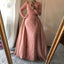 Μακρύ Μανίκι Δείτε Μέσα από Βαριά διακοσμημένο με Χάντρες Σκονισμένο Ροζ Μακρύ Βράδυ Φορέματα Prom, τη Δημοφιλή Φτηνή Καιρό 2018 Κόμμα Φορέματα Prom, 17228
