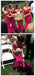 Einzigartige Online Ziemlich Sexy Off-Schulter Süß Herz Meerjungfrau Rose Red Long-Hochzeit-Party-Kleider, WG51