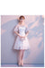 Sweet Off White Lace Robes de retour bon marché en ligne, robes de bal court bon marché, CM775