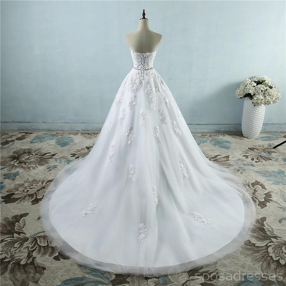 Querida A linha Lace vestidos de casamento baratos on-line, vestidos de noiva baratos, WD499
