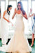 Manga curta vê por flor feita à mão vestidos de casamento de casamento longos azuis empoeirados, WD282