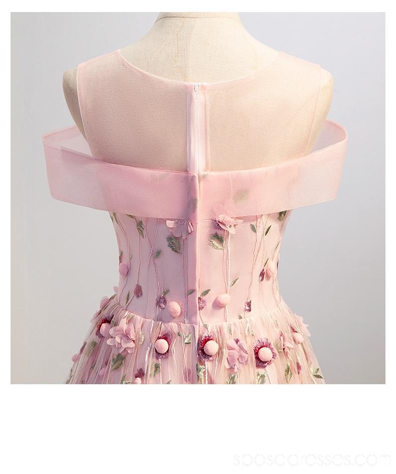 Le lacet rose de l'épaule le retour au foyer bon marché habille des robes de bal d'étudiants courtes en ligne, bon marché, CM784
