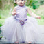Φωτός Μωβ Σατέν Τούλι Pixie Tutu φορέματα, Όμορφα Φτηνές Λουλούδι Κορίτσι Φορέματα, FG017