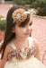 Garota de Flor de Laço de Tulle Marfim Dresses com Flores de Satina, Belas Colheres de Tutu, FG019