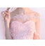 Le lacet le chéri haut bas le retour au foyer rose habille des robes de bal d'étudiants courtes en ligne, bon marché, CM792