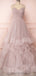 Dusty Pink Spaghetti Straps Robe de bal Robes de bal pas cher, Robes de soirée, 12164