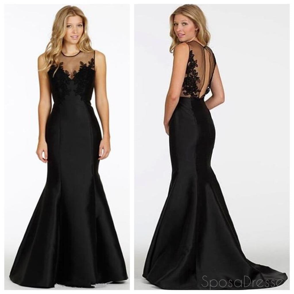 Φόρεμα γοργόνας, μαύρο φόρεμα, κομψό φόρεμα Prom, εκπτωτικό φόρεμα, επίσημα φορέματα Prom, μακρύ φόρεμα Prom, βραδινό φόρεμα, φόρεμα Prom Party, PD0052