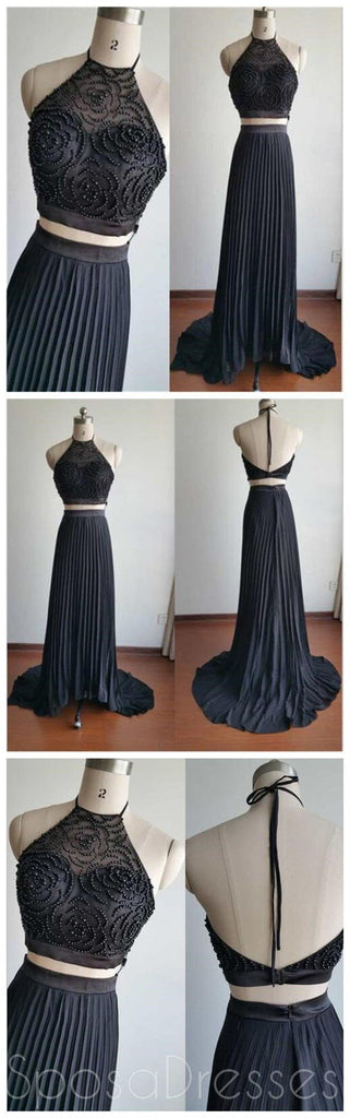 Dois Pedaços de Vestido de Baile,de Alta pescoço Vestido de Baile,Beading Vestido de Baile ,o mais novo de Vestido de Baile,Personalizado Vestidos de Baile ,Vestidos de Noite, Vestidos de Baile,Longo Vestido de Baile, Festa de Vestido de Baile,PD0061