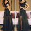 Μαύρα φορέματα Prom, φορέματα Off Shoulder Prom, τούλι μακρά φορέματα Prom, δύο κομμάτια Prom Φορέματα, Φορέματα Prom Party, βραδινά φορέματα Prom, φορέματα Prom Online, PD0081