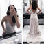 Sexy V-Back Lace Prom Kleider, beliebte rückenfreie Tüll Prom Kleid, Brautkleid, WD0128