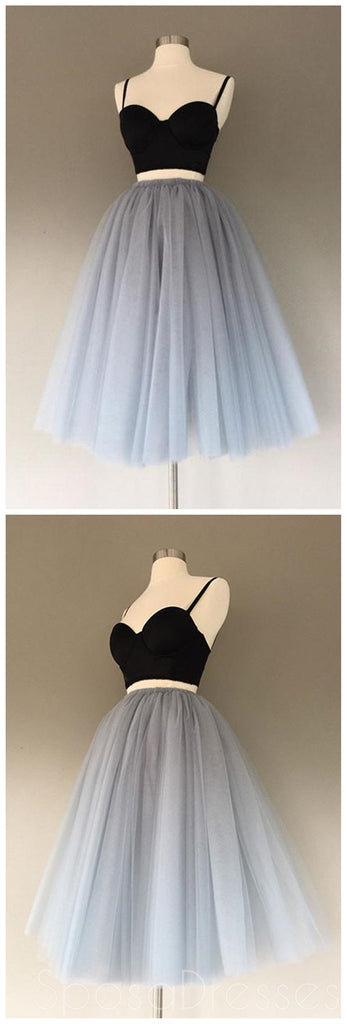 Sexy Two Pieces Simple Short Homecoming Dresses, Affordable Short Party Prom Sweet 16 Dresses, Perfect Homecoming Cocktail Dresses, CM377