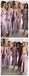 Spahgetti Straps Dusty Purple Tee Länge Günstige Custom Brautjungfernkleider Online, WG270
