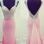 Pink Prom Kleider,Long Prom Kleider,Mermaid Prom Kleider,Open Back Prom Kleider,Abend Prom Kleider,Party Prom Kleider,Custom Prom Kleider,PD0029