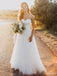 Querida Lace A linha de Baixo Personalizado Longa de Casamento Vestidos de Noiva, WD287