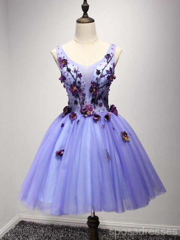 Vv violet avec des perles, robe de bal, robe de cocktail bon marché, cm212