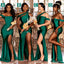 Mismatched Green Mermaid Cheap Long Bridesmaid Dresses Online,WG1277