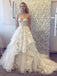 Sweetheart Ruffle Lace A-line Robes de mariée bon marché en ligne, robes de mariée bon marché, WD533