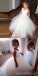 Espaguete Top de Laço de Tule Branco Quente Venda de Vestidos da Menina de Flor Para a Festa de Casamento, FG005
