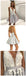 Gray V Neckline Lake Short Homecoming Prom Dresses, Cheap Party Prom Sweet 16 Dresses, CM374