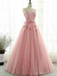 Sweetheart Blush Pink Lace Abendkleider, Sweet 16 Kleider, 17491
