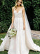 Bateau A linha laço baratos longos vestidos de casamento on-line, vestidos de noiva baratos, WD525