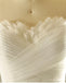 Strapless A line Tulle Hochzeitskleider, 2017 Einfache lange Custom Hochzeitskleider, erschwingliche Brautkleider, 18001