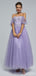 Sparkly A-line Short Sleeves Cheap Long Prom Dresses Online,13052