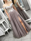 Off Shoulder Lace Grey Cheap Long Evening Prom Robes, Custom Sweet16 Robes, 18418