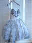 Γλυκό Grey Tutu Skirt Σύντομη Αρχική Φορέματα Online, CM686