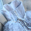 Jupe Tutu Gris Sweetheart Robes de bal courtes en ligne, CM686
