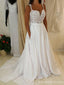 Duas alças Coração Querida A linha de vestidos de noiva baratos, WD334