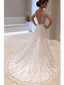 Cap Mangas Lace Sereia vestidos de casamento on-line, vestidos de noiva baratos, WD510