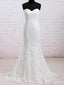 Classice Sweetheart Lace Mermaid Wedding Dress Online, WD393