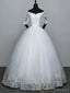 Shoulder Long Sleeve bal robe de mariée bon marché en ligne, robe de mariée bon marché, wd497