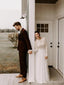 Long Sleeves Backless Cheap Wedding Vestidos Online, Vestidos De Noiva Exclusivos Baratos, WD607