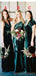 Robes de demoiselle d'honneur longues sirène rose pas cher simple en ligne, WG548