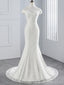 Off Shoulder Lace Mere Mermaid Cheap Wedding Dresses Online, Cheap Bridal Dresses, WD501