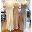 Tiras de espaguete baratos longos vestidos de dama de honra on-line, vestidos de damas de honra baratos, WG718